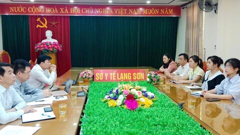 Họp trực tuyến đánh giá tiến độ triển khai Chiến dịch tiêm vắc xin phòng, chống bệnh sởi
