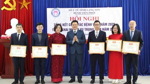 Bệnh viện Phổi Lạng Sơn tổ chức hội nghị tổng kết công tác Bệnh viện năm 2025