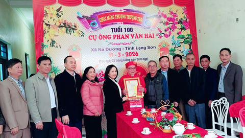 Sở Y tế tham mưu UBND tỉnh tổ chức chúc thọ Người cao tuổi, trên địa bàn tỉnh Lạng Sơn