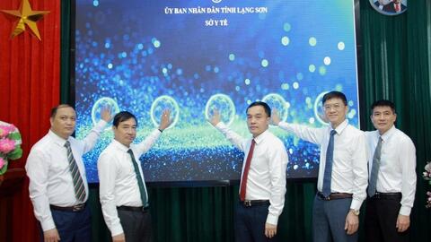 Công bố triển khai Hồ sơ bệnh án điện tử tại tất cả các bệnh viện công lập trên địa bàn tỉnh Lạng Sơn