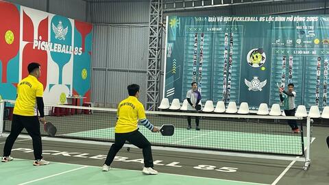 Giao lưu Pickleball chào mừng kỷ niệm 71 năm Ngày Thầy thuốc Việt Nam