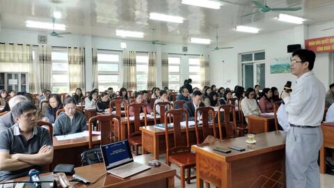 Hơn 100 cán bộ y tế được hướng dẫn triển khai Chương trình tiêm chủng mở rộng và bảo quản vắc xin