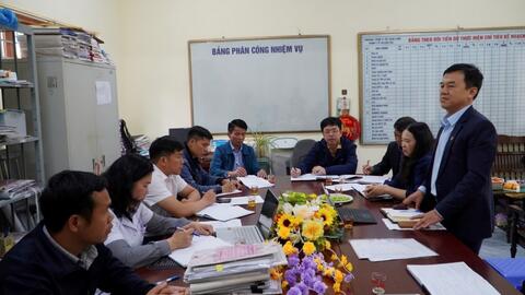 Sở Y tế giám sát công tác tiêm chủng tại xã Ba Sơn