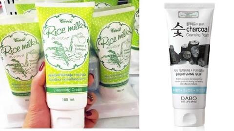 Đình chỉ lưu hành, thu hồi và tiêu hủy 02 loại mỹ phẩm sữa rửa mặt